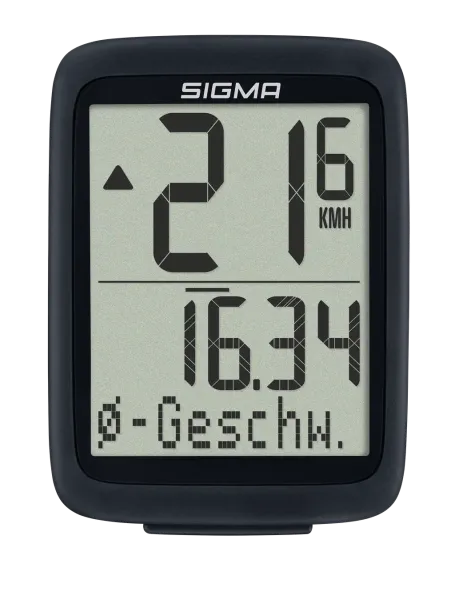 Sigma Fahrradcomputer BC 8.0 WR schwarz, kabelgebunden